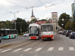 Tatra 97 und CAF 513  begegnen sich