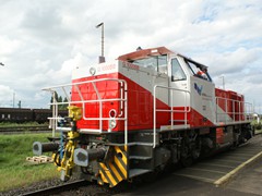 KM MH 05 Diesel  der Hafenbahn Frankfurt am Main