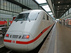 ICE 1 in Stuttgart