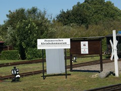 Nun noch einige Exponate des Pommerschen Kleinbahnmuseums in Putbus